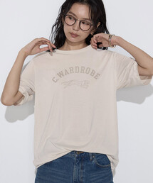 COMME CA Wardrobe（コムサワードローブ）の「フィブリル天竺 ジャガープリントTシャツ（Tシャツ/カットソー）」