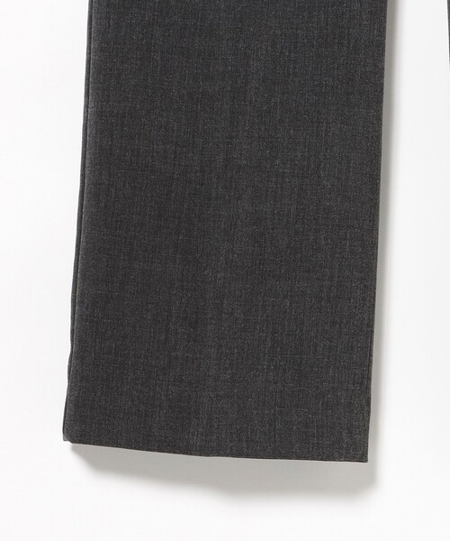 BEAMS HEART(ビームスハート)の「メランジ 2タック ワイドスラックス(スラックス・メンズ・チャコールグレー/ブラウン・MEDIUM/LARGE/SMALL)」の11枚目の写真
