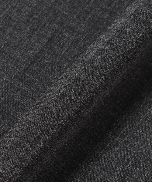 BEAMS HEART(ビームスハート)の「メランジ 2タック ワイドスラックス(スラックス・メンズ・チャコールグレー/ブラウン・MEDIUM/LARGE/SMALL)」の14枚目の写真