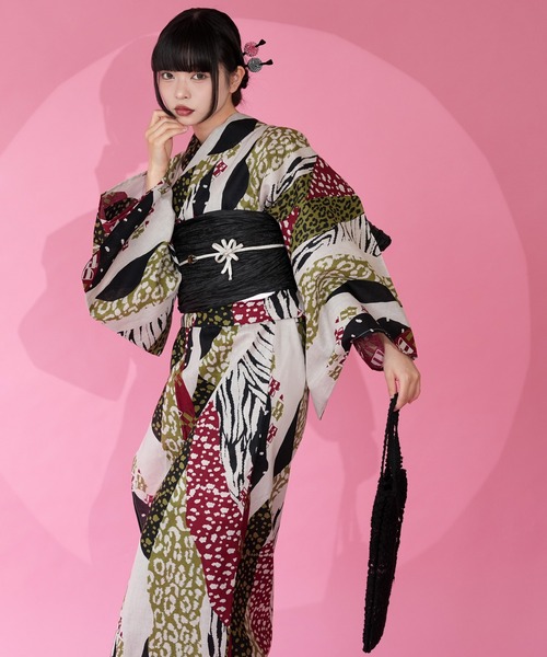 セール】ひとりで着れる！簡単セパレート浴衣セット ニコアンティーク