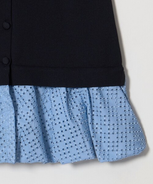 UNITED ARROWS(ユナイテッドアローズ)の「カットワーク バルーン シルエット ベスト ‐ウォッシャブル‐(ベスト・レディース・ネイビー/ブラック・FREE)」の6枚目の写真