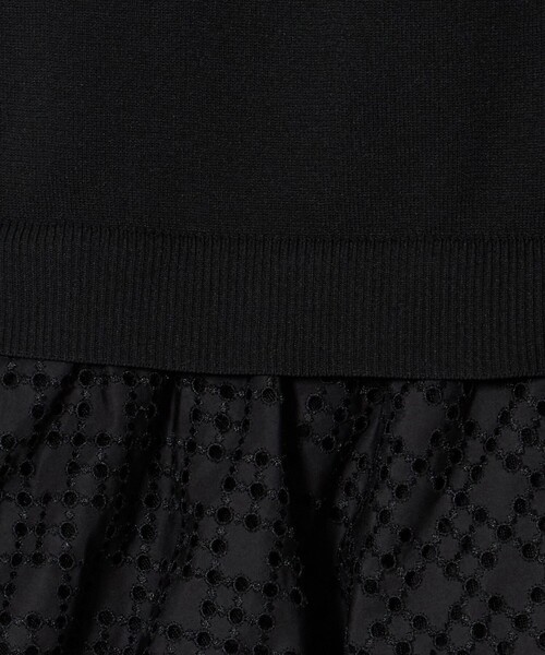 UNITED ARROWS(ユナイテッドアローズ)の「カットワーク バルーン シルエット ベスト ‐ウォッシャブル‐(ベスト・レディース・ネイビー/ブラック・FREE)」の10枚目の写真