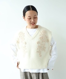 Wool Hand Embroidery Vest