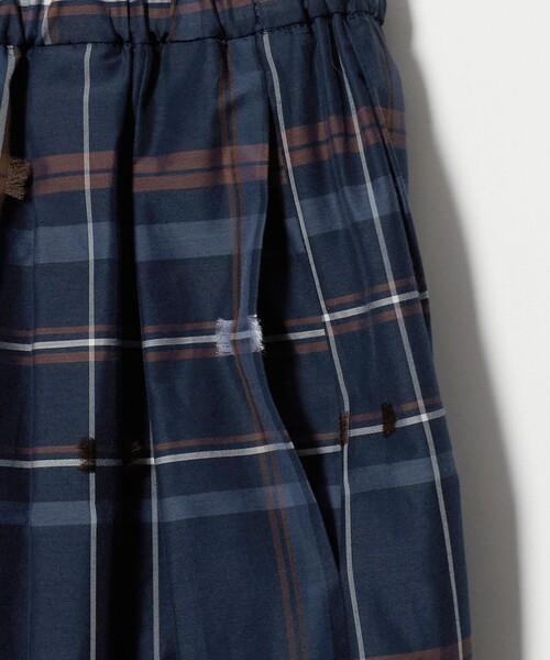 UNITED ARROWS(ユナイテッドアローズ)の「チェック リボン カットジャガード スカート(スカート・レディース・ネイビー/ダークグレー・36/38)」の14枚目の写真