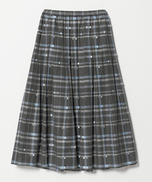UNITED ARROWS(ユナイテッドアローズ)の「チェック リボン カットジャガード スカート(スカート・レディース・ネイビー/ダークグレー・36/38)」の18枚目の写真