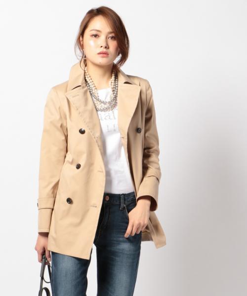 【激安アウトレット!】 自由区（ジユウク）の「ペルビアンシャンブレーツイル ショート ジャケット・アウター