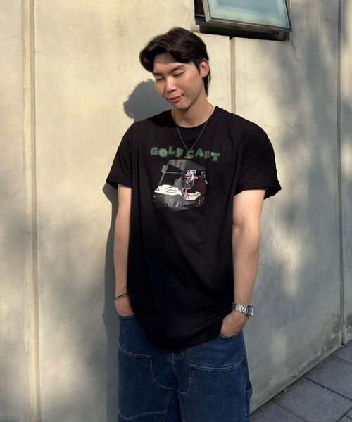 BERNI(ベルニ)の「ゴルフ&カート 半袖Tシャツ (ブラック)(Tシャツ/カットソー・レディース・その他・2XL/SMALL/X-LARGE/MEDIUM/LARGE)」の9枚目の写真