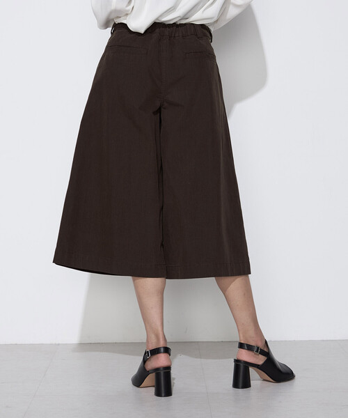 COMME CA Wardrobe(コムサワードローブ)の「コットンナイロン キュロットパンツ(その他パンツ・レディース・ダークブラウン/ベージュ・11号/9号/7号)」の22枚目の写真
