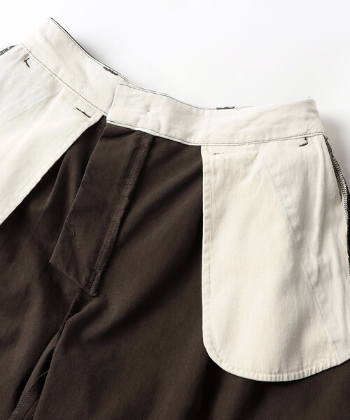 COMME CA Wardrobe(コムサワードローブ)の「コットンナイロン キュロットパンツ(その他パンツ・レディース・ダークブラウン/ベージュ・11号/9号/7号)」の14枚目の写真