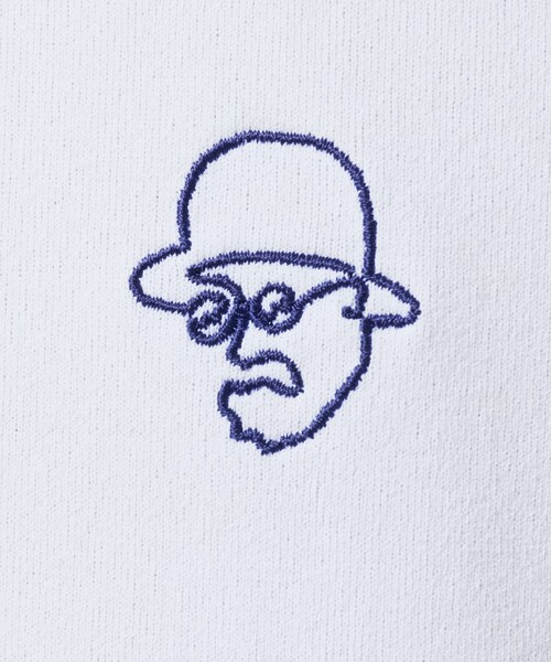 TAKEO KIKUCHI（タケオキクチ）の「【汗染み軽減/接触冷感】フェイクレイヤード ワンポイント刺繍Ｔシャツ（Tシャツ/カットソー・メンズ・ターコイズブルー系/レンガ/こしょう色系/ホワイト/ブラック/ライトグレー・02/03/04）」の17枚目の写真