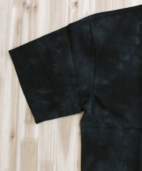 Carhartt WIP(カーハートダブリューアイピー)の「WIP レイディエート ムラ染めタイダイ 半袖Tシャツ S/S Radiate T-Shirt(Tシャツ/カットソー・メンズ・ブラック/パープル・M/XL/L)」の12枚目の写真
