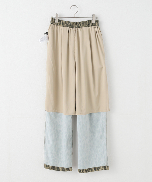 Spick & Span(スピックアンドスパン)の「《WEB限定 / 追加》レオパードプリントイージーパンツ(その他パンツ・レディース・その他4・36/38)」の13枚目の写真