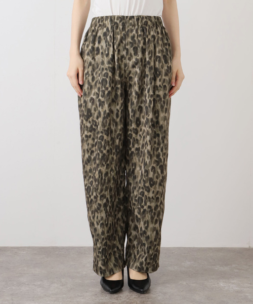 Spick & Span(スピックアンドスパン)の「《WEB限定 / 追加》レオパードプリントイージーパンツ(その他パンツ・レディース・その他4・36/38)」の16枚目の写真