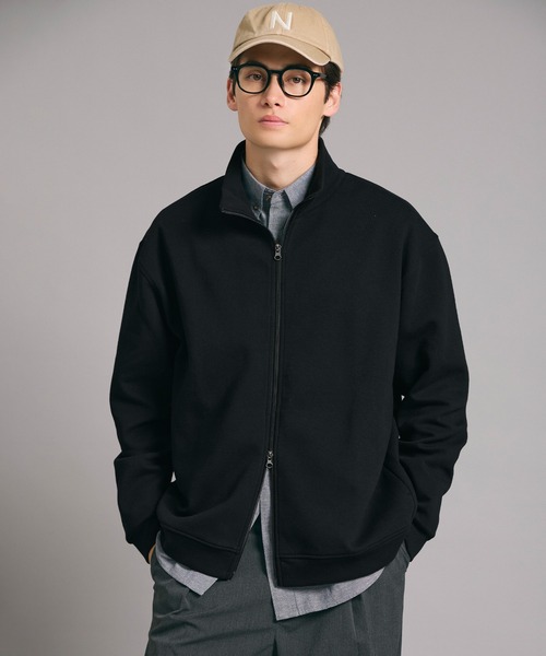 coca(coca)(コカ)の「メンズソフトスウェットジップアップブルゾン(ブルゾン・メンズ・ブラック/ネイビー・XL/M/L)」の8枚目の写真