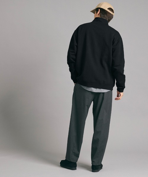 coca(coca)(コカ)の「メンズソフトスウェットジップアップブルゾン(ブルゾン・メンズ・ブラック/ネイビー・XL/M/L)」の10枚目の写真