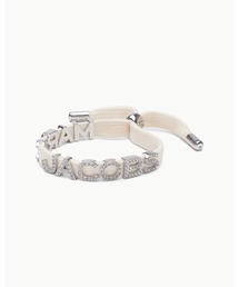 MARC JACOBS（マークジェイコブス）の「LACED PAVE CLASSIC LOGO BRACELET/レースト パヴェ クラシック ロゴ ブレスレット（ブレスレット）」