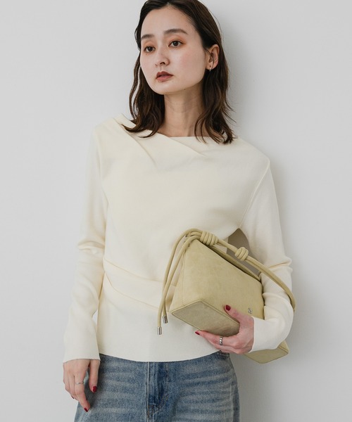 SENSE OF PLACE by URBAN RESEARCH(センスオブプレイスバイアーバンリサーチ)の「マグネットトップハンドバッグ(ハンドバッグ・レディース・ベージュ/ブラック/ブラウン・ONE)」の4枚目の写真
