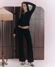 Dorothy Logo Patch  Pants (Black)