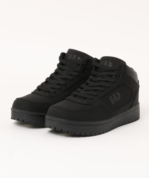 GAP(ギャップ)の「【GAP】防水ファスナースニーカー(スニーカー・メンズ・ブラック×ブラック/ベージュ・23.0cm/24.0cm/25.0cm)」の1枚目の写真