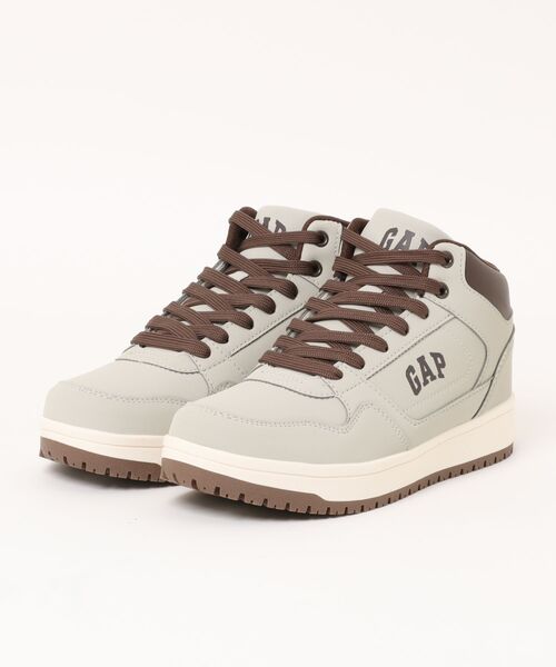 GAP(ギャップ)の「【GAP】防水ファスナースニーカー(スニーカー・メンズ・ブラック×ブラック/ベージュ・23.0cm/24.0cm/25.0cm)」の2枚目の写真