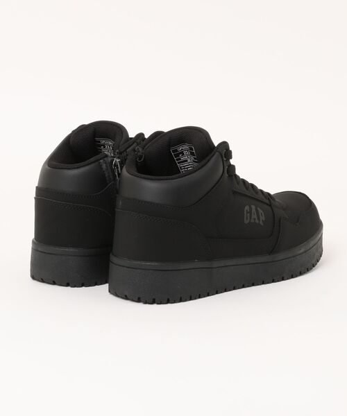 GAP(ギャップ)の「【GAP】防水ファスナースニーカー(スニーカー・メンズ・ブラック×ブラック/ベージュ・23.0cm/24.0cm/25.0cm)」の3枚目の写真