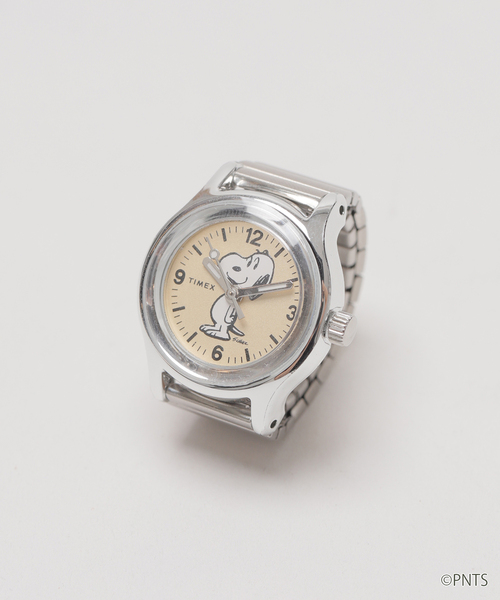 FRAMeWORK(フレームワーク)の「TIMEX 別注PEANUTS FINGERWATCH SNOOPY(リング・レディース・シルバー・FREE)」の4枚目の写真