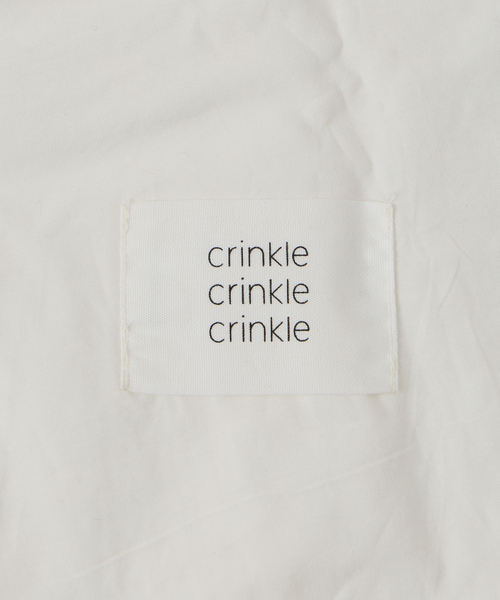 crinkle crinkle crinkle(クリンクルクリンクルクリンクル)の「crinkle crinkle crinkle apron gilet blouse CC-5006(シャツ/ブラウス・レディース・ホワイト・FREE)」の11枚目の写真