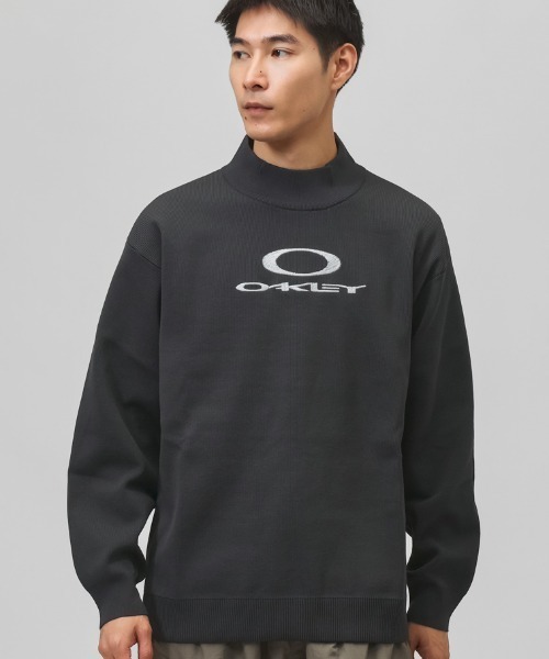 OAKLEY(オークリー)の「オークリー OAKLEY NEW RETRO SWEATER 2.7(ニット/セーター・メンズ・ブラック/アーミー/バーガンディー/オフホワイト・3L/M/L/LL)」の3枚目の写真
