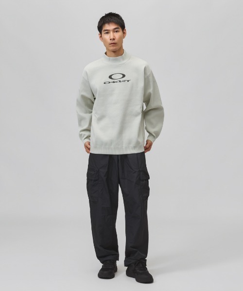 OAKLEY(オークリー)の「オークリー OAKLEY NEW RETRO SWEATER 2.7(ニット/セーター・メンズ・ブラック/アーミー/バーガンディー/オフホワイト・3L/M/L/LL)」の8枚目の写真