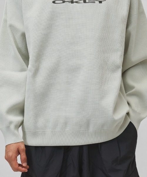 OAKLEY(オークリー)の「オークリー OAKLEY NEW RETRO SWEATER 2.7(ニット/セーター・メンズ・ブラック/アーミー/バーガンディー/オフホワイト・3L/M/L/LL)」の11枚目の写真