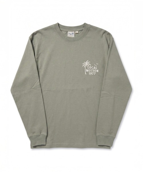 LOCALMOTION HAWAII(ローカルモーション ハワイ)の「ハワイ&リゾートチェーン刺繍ロングTシャツ(Tシャツ/カットソー・メンズ・ホワイト/グリーン・SMALL/X-LARGE/LARGE/MEDIUM)」の12枚目の写真