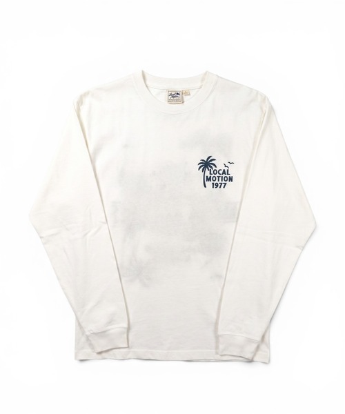 LOCALMOTION HAWAII(ローカルモーション ハワイ)の「ハワイ&リゾートチェーン刺繍ロングTシャツ(Tシャツ/カットソー・メンズ・ホワイト/グリーン・SMALL/X-LARGE/LARGE/MEDIUM)」の10枚目の写真