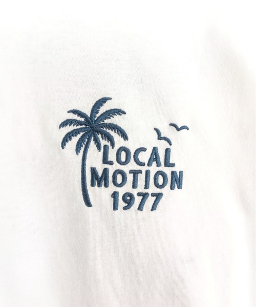 LOCALMOTION HAWAII(ローカルモーション ハワイ)の「ハワイ&リゾートチェーン刺繍ロングTシャツ(Tシャツ/カットソー・メンズ・ホワイト/グリーン・SMALL/X-LARGE/LARGE/MEDIUM)」の11枚目の写真
