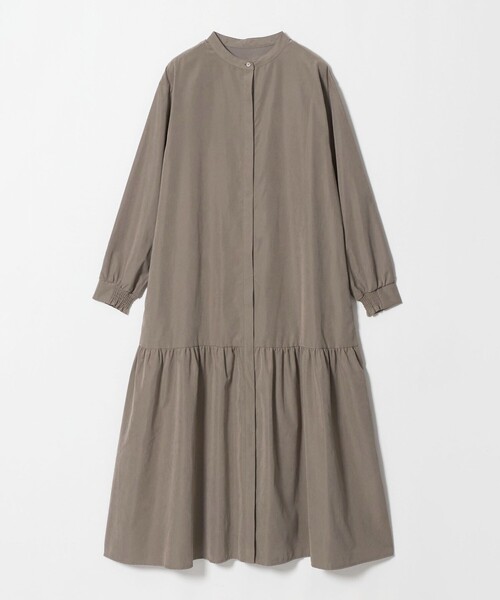 A DAY IN THE LIFE UNITED ARROWS(アデイインザライフユナイテッドアローズ)の「ティアード シャツワンピース <A DAY IN THE LIFE>(ワンピース・レディース・ワイン/ブラック/モカ・FREE)」の3枚目の写真
