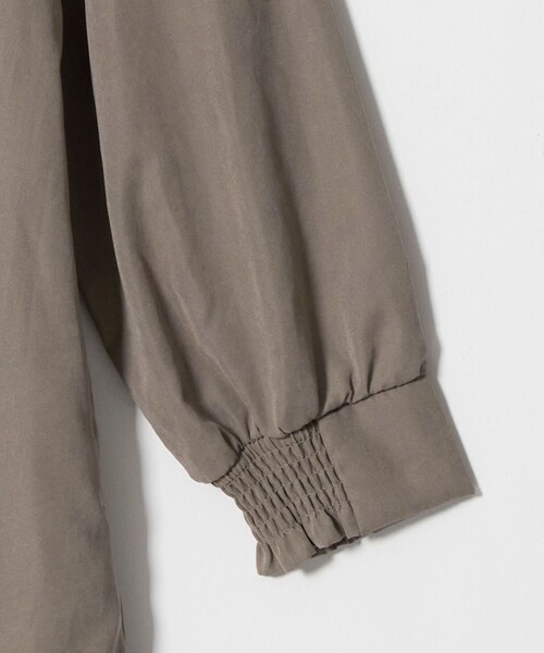A DAY IN THE LIFE UNITED ARROWS(アデイインザライフユナイテッドアローズ)の「ティアード シャツワンピース <A DAY IN THE LIFE>(ワンピース・レディース・ワイン/ブラック/モカ・FREE)」の4枚目の写真
