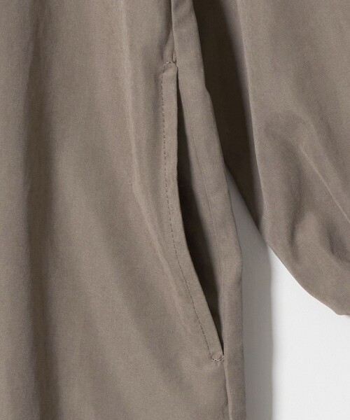 A DAY IN THE LIFE UNITED ARROWS(アデイインザライフユナイテッドアローズ)の「ティアード シャツワンピース <A DAY IN THE LIFE>(ワンピース・レディース・ワイン/ブラック/モカ・FREE)」の5枚目の写真