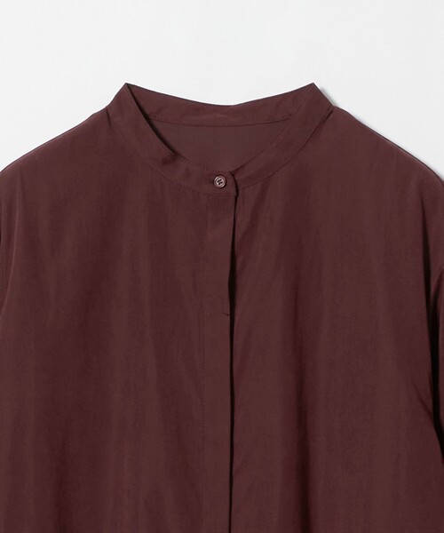 A DAY IN THE LIFE UNITED ARROWS(アデイインザライフユナイテッドアローズ)の「ティアード シャツワンピース <A DAY IN THE LIFE>(ワンピース・レディース・ワイン/ブラック/モカ・FREE)」の8枚目の写真