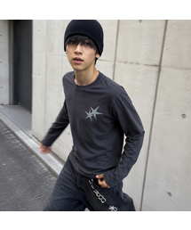 [UNISEX] SIM SLEEVE ロングスリーブ Tシャツ_3color