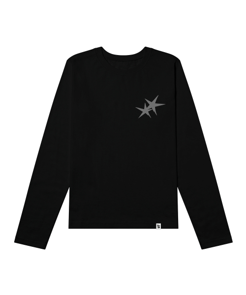 GRAVER ORDINARY（グレイバーオーディナリー）の「[UNISEX] SIM SLEEVE ロングスリーブ Tシャツ_3color（Tシャツ/カットソー・レディース・チャコール・MEDIUM/LARGE）」の9枚目の写真