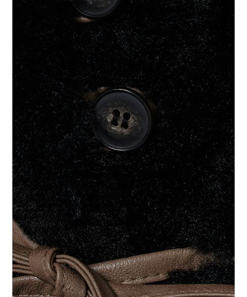SORIN(ソリン )の「Boa Fur Peplum Jacket / ボアファーペプラムジャケット(テーラードジャケット・レディース・グレー/オフホワイト/ブラック・38)」の9枚目の写真