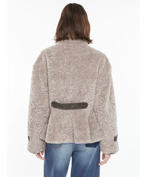 SORIN(ソリン )の「Boa Fur Peplum Jacket / ボアファーペプラムジャケット(テーラードジャケット・レディース・グレー/オフホワイト/ブラック・38)」の13枚目の写真