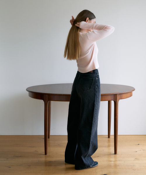 DEHEVE（デヘヴェ）の「Slim Rib Cardigan [Pink]（カーディガン/ボレロ・レディース・PINK・OS）」の7枚目の写真