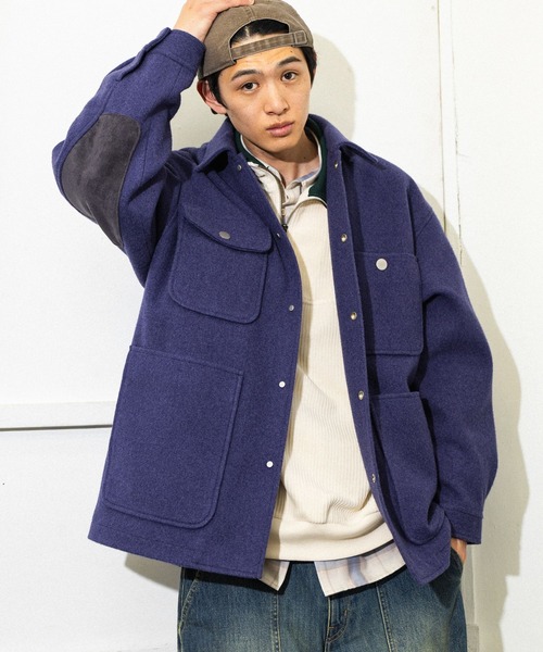 niko and...(ニコアンド)の「ウーリーテックカバーオール(カバーオール・メンズ・ブラウン/ブルー/ネイビー・MEDIUM/LARGE)」の3枚目の写真