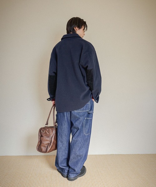 niko and...(ニコアンド)の「ウーリーテックカバーオール(カバーオール・メンズ・ブラウン/ブルー/ネイビー・MEDIUM/LARGE)」の4枚目の写真