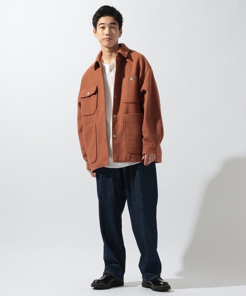 niko and...(ニコアンド)の「ウーリーテックカバーオール(カバーオール・メンズ・ブラウン/ブルー/ネイビー・MEDIUM/LARGE)」の12枚目の写真