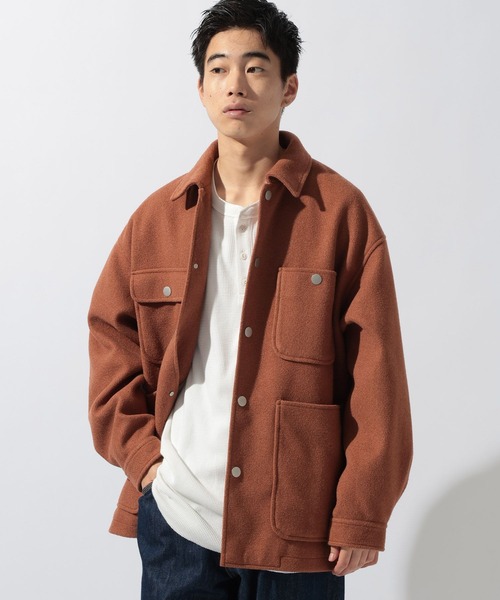 niko and...(ニコアンド)の「ウーリーテックカバーオール(カバーオール・メンズ・ブラウン/ブルー/ネイビー・MEDIUM/LARGE)」の13枚目の写真