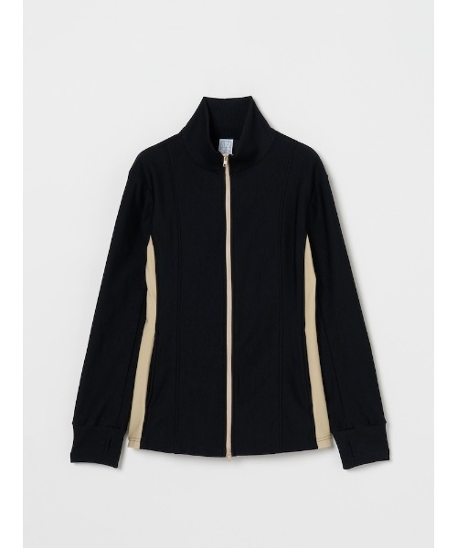ILANIS(イラニス)の「360° Stretch Hug Jacket(ジャージ・レディース・ブラック/ネイビー/ベージュ・FREE)」の9枚目の写真
