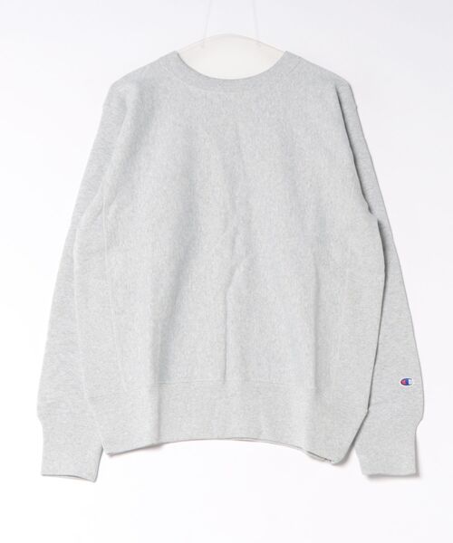 Champion(チャンピオン)の「【CHAMPION/チャンピオン】【コットン素材はアメリカ綿100%】REVERSE WEAVE リバースウィーブ 裏起毛クルーネックスウェットシャツ C3-Y032 サステナブルコットン エクスパンションガゼット タフ ネームタグ ユニセックス(スウェット・メンズ・ブラック/グレー/オフホワイト/ダークネイビー・MEDIUM/LARGE/XX-LARGE)」の3枚目の写真