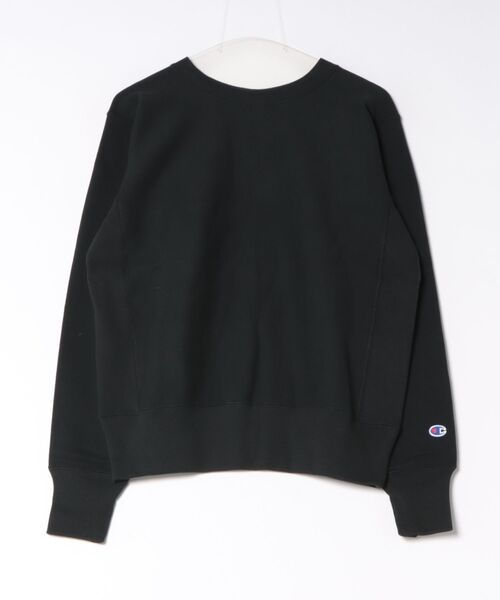 Champion(チャンピオン)の「【CHAMPION/チャンピオン】【コットン素材はアメリカ綿100%】REVERSE WEAVE リバースウィーブ 裏起毛クルーネックスウェットシャツ C3-Y032 サステナブルコットン エクスパンションガゼット タフ ネームタグ ユニセックス(スウェット・メンズ・ブラック/グレー/オフホワイト/ダークネイビー・MEDIUM/LARGE/XX-LARGE)」の1枚目の写真