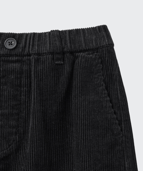 MUSINSA STANDARD KIDS（ムシンサスタンダードキッズ）の「8W コーデュロイカーブパンツ [ブラック]（その他パンツ・レディース・その他・120/130/140/150/160）」の6枚目の写真